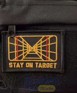 Stay On Target Jedi Iron-On Patch