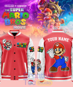 Super Mario Galaxy Movie Special Baseball Jacket