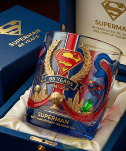 Superman 88th Anniversary Glass – Hero Legacy Edition