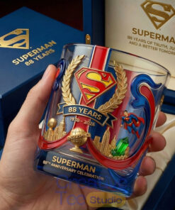 Superman 88th Anniversary Glass – Hero Legacy Edition