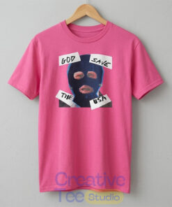 Supreme Trump Mask God Save The USA T-Shirt