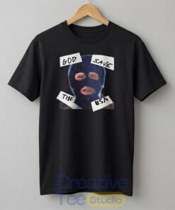 Supreme Trump Mask God Save The USA T-Shirt