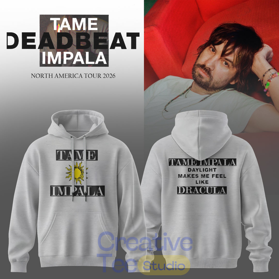 TAME IMPALA DEADBEAT 2026 Tour Special Hoodie TAME IMPALA DEADBEAT 2026 Tour Special Hoodie