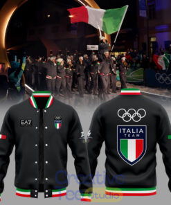 Team Italy 2026 Milano Cortina Varsity Jacket