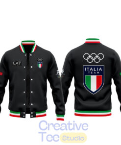 Team Italy 2026 Milano Cortina Varsity Jacket