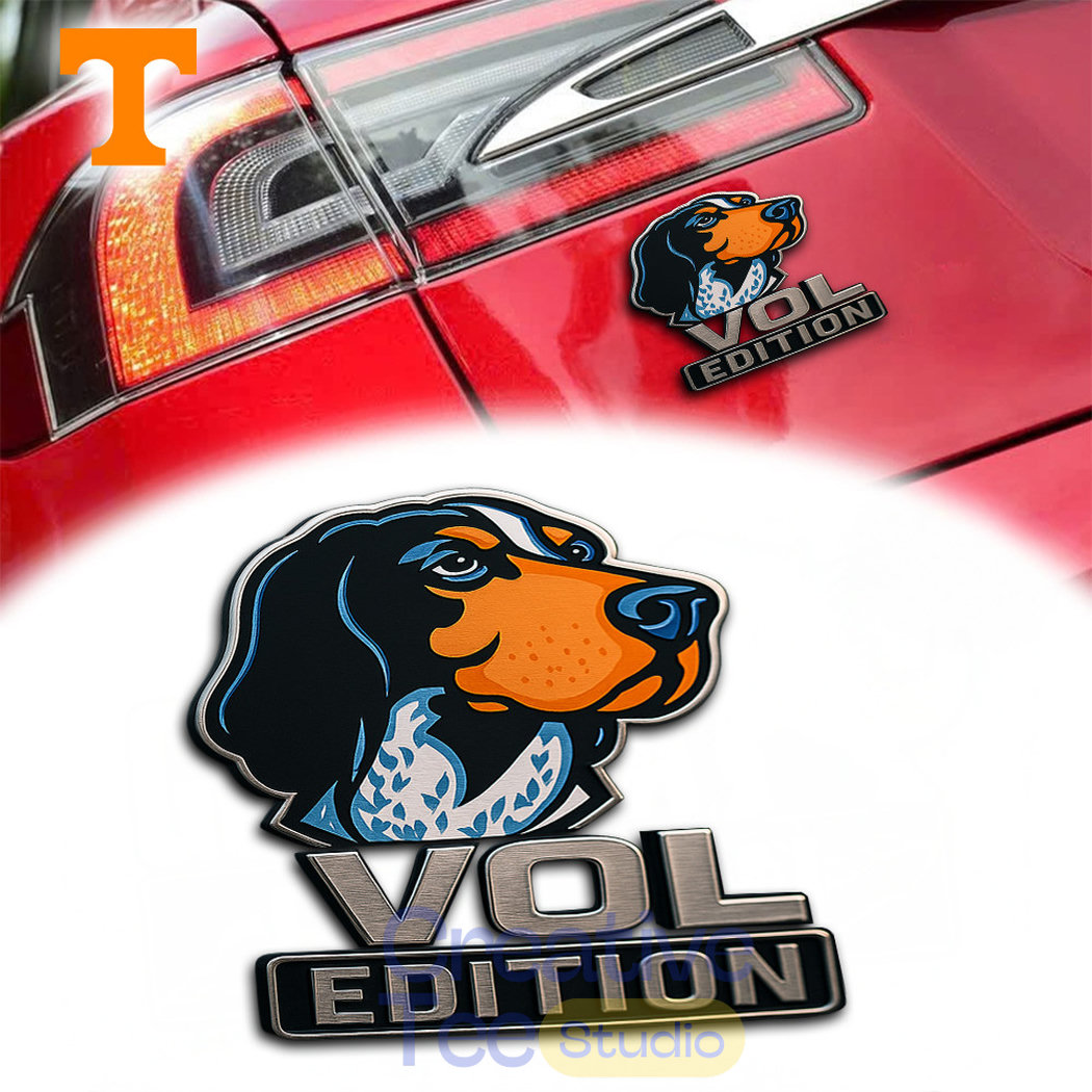 Tennessee Volunteers Custom Car Name Badge Tennessee Volunteers Custom Car Name Badge