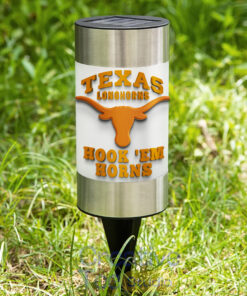 Texas Longhorns Waterproof Solar Garden Light