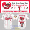 Texas Rangers x Hello Kitty Bruno Mars The Romantic Tour Exclusive Baseball Jersey