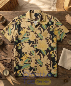 The Boys Season 5 Billy Butcher Tropical Ochre Hawaiian Shirt
