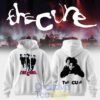 The Cure Classic Alt Band Silhouette Double-Sided Tee Hoodie