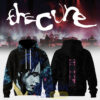 The Cure Explosive Post-Punk Statement Graphic Tee Hoodie