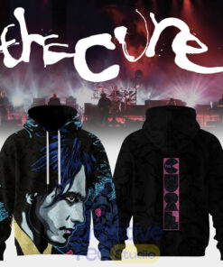 The Cure Explosive Post-Punk Statement Graphic Tee Hoodie