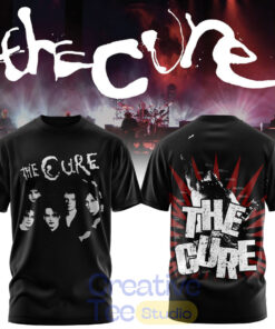 The Cure Midnight Portrait Gothic Wave Graphic Tee Hoodie