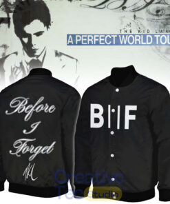 The Kid LAROI “A Perfect World Tour” Black Bomber Jacket