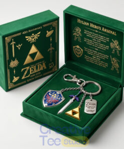 The Legend of Zelda 40th Anniversary Limited Edition Keychain