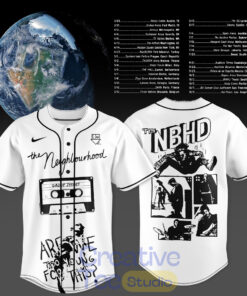 The Neighbourhood: THE WOURLD TOUR 2026 Special Baseball Jersey