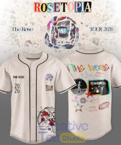 The Rose Rosetopia Live Session 2026 Baseball Jersey