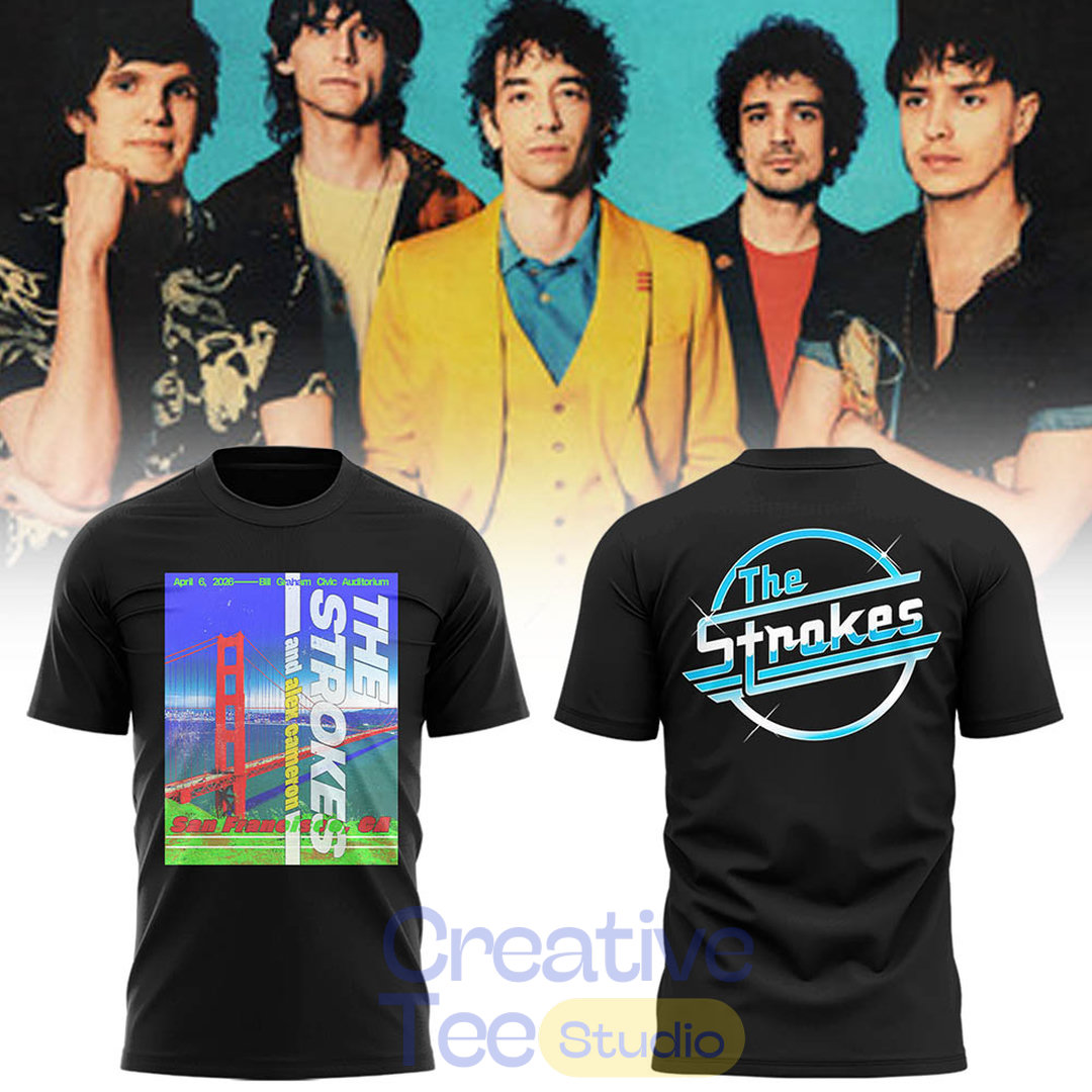 The Strokes Tour 2026 Special Tee The Strokes Tour 2026 Special Tee