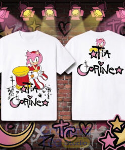 Tiacorine Sonic The Hedgehog Amy Rose T-Shirt