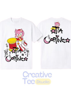 Tiacorine Sonic The Hedgehog Amy Rose T-Shirt