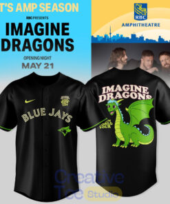 Toronto Blue Jays Imagine Dragon Live Special Baseball Jersey