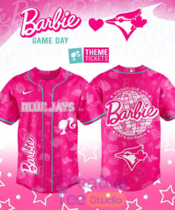 Toronto Blue Jays x Barbie Game Day 2026 Baseball Jersey