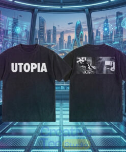Travis Scott Wearing Utopia 2026 T-Shirt