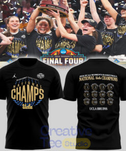 UCLA Bruins 2026 Women’s Basketball Final Four Champions T-Shirt