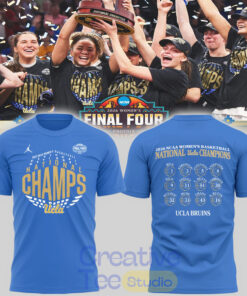 UCLA Bruins 2026 Women’s Basketball Final Four Champions T-Shirt