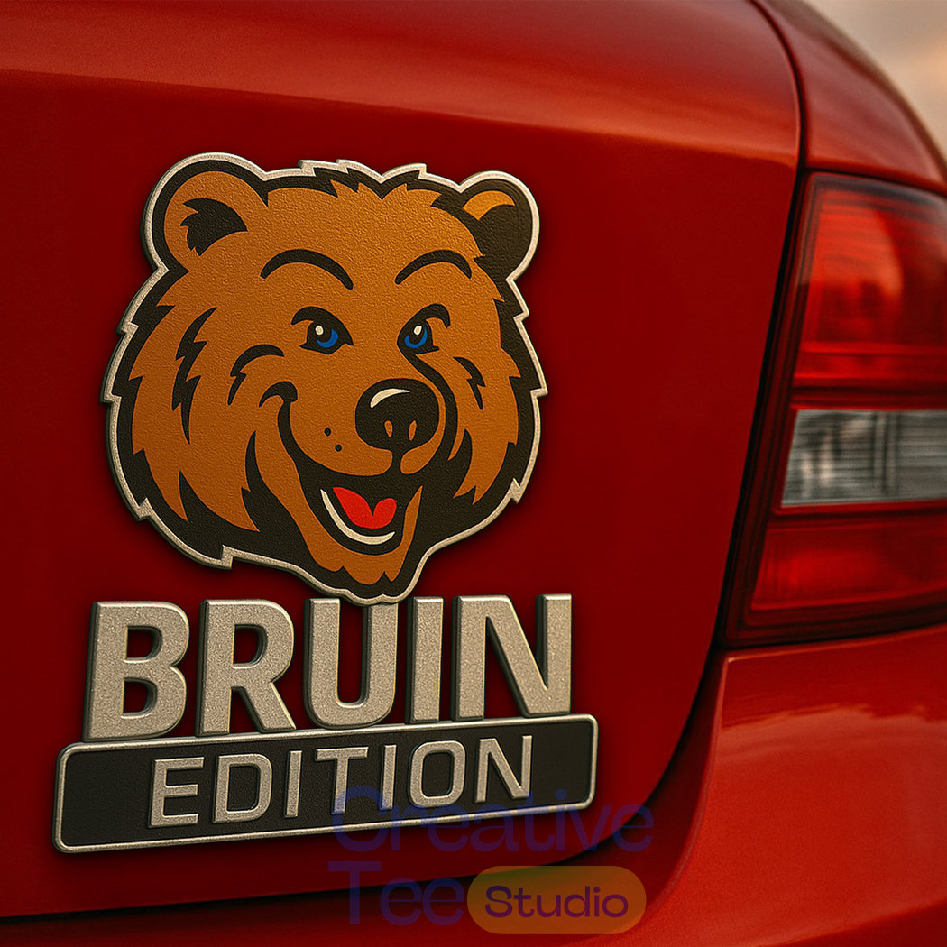 UCLA Bruins Custom Car Name Badge UCLA Bruins Custom Car Name Badge