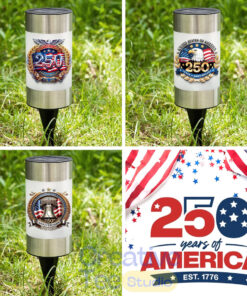 USA 250th Anniversary Premium Waterproof Solar Garden Light