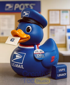 USPS 250th Anniversary Mail Carrier Collectible Duck