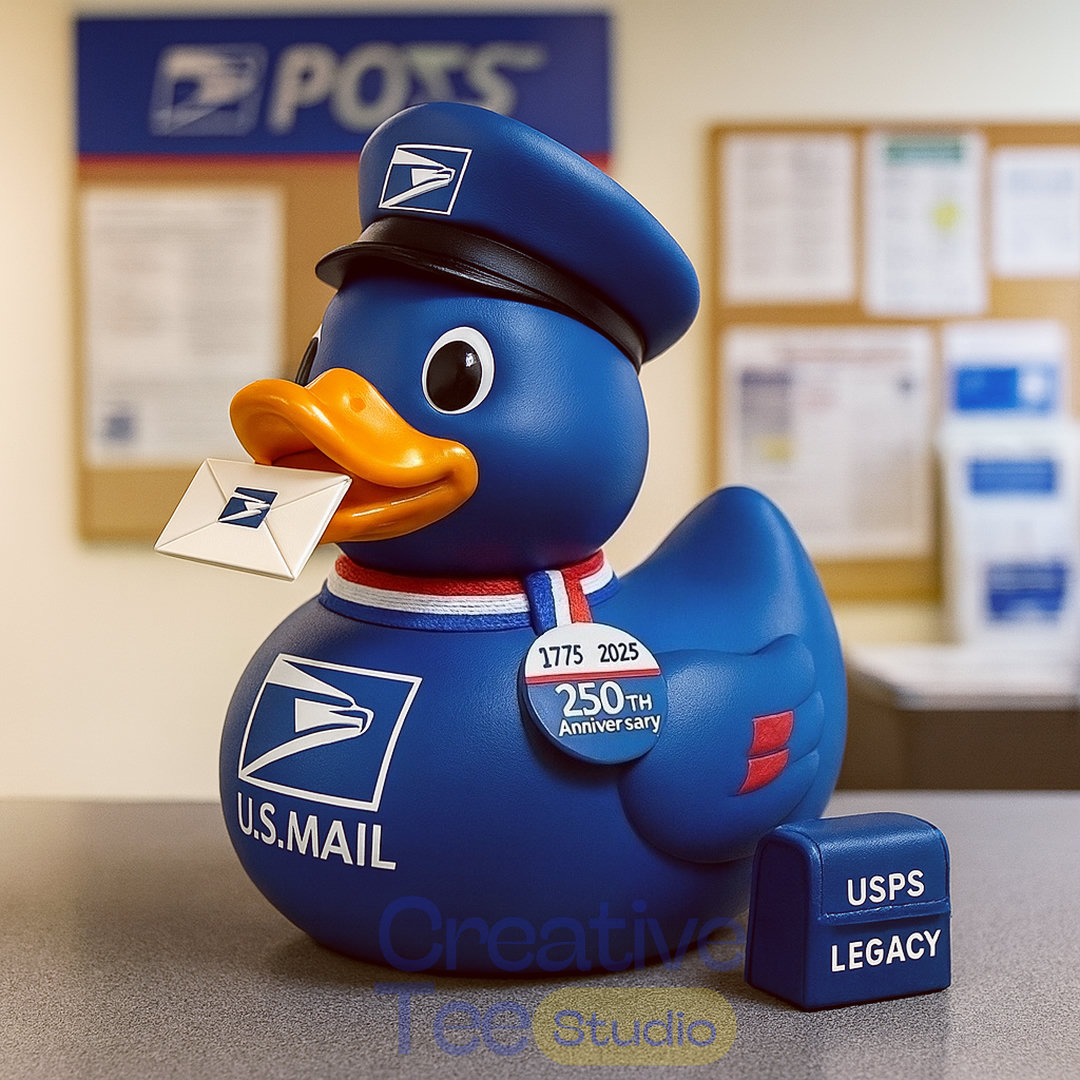 USPS 250th Anniversary Mail Carrier Collectible Duck USPS 250th Anniversary Mail Carrier Collectible Duck
