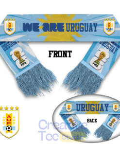 Uruguay National Soccer Team WC26 Premium Scarf
