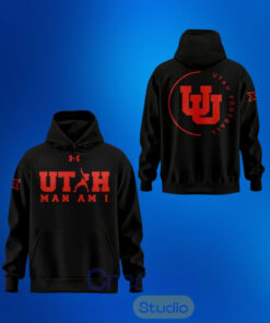 Utah Utes Coach Morgan Scalley 2026 “Man Am I” Hoodie