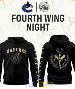Vancouver Canucks Fourth Wings Night Limited Edition Hoodie