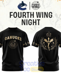 Vancouver Canucks Fourth Wings Night Limited Edition Hoodie