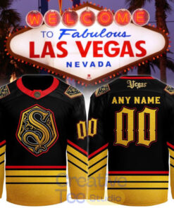 Vegas Sin Hockey Club Special New 2026 Custom Hockey Jersey