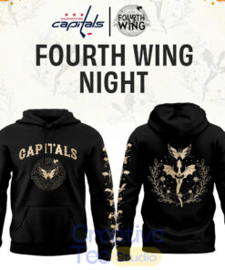 Washington Capitals Fourth Wings Night Limited Edition Hoodie
