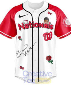 Washington Nationals x Bruno Mars Hello Kitty 2026 Baseball Jersey