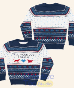 We Rate Dogs Merch TYDISH Holiday Ugly Sweater