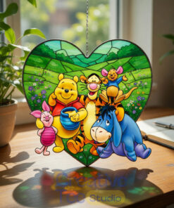 Winnie The Pooh Premium Suncatcher Home Decor