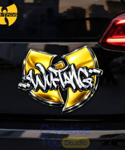 Wu-Tang Clan Premium 3D Car Name Badge Wu-Tang Clan Premium 3D Car Name Badge