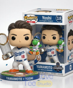 Yamamoto × Yoshi LA Dodgers World Champions Series Collectible Pop! Figure