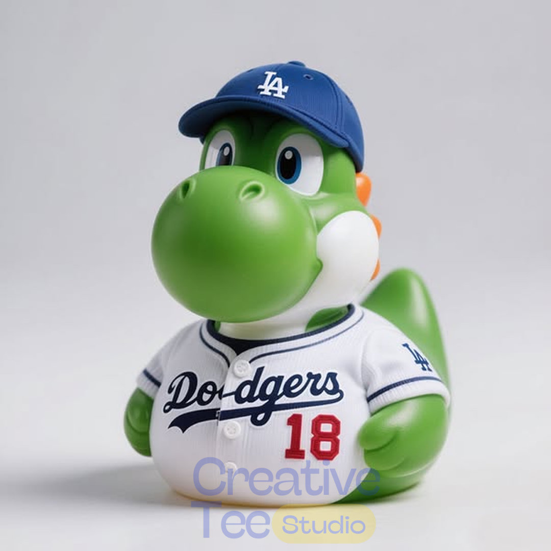 Yoshi x Yoshinobu Yamamoto Los Angeles Dodgers Collectible Duck Yoshi x Yoshinobu Yamamoto Los Angeles Dodgers Collectible Duck