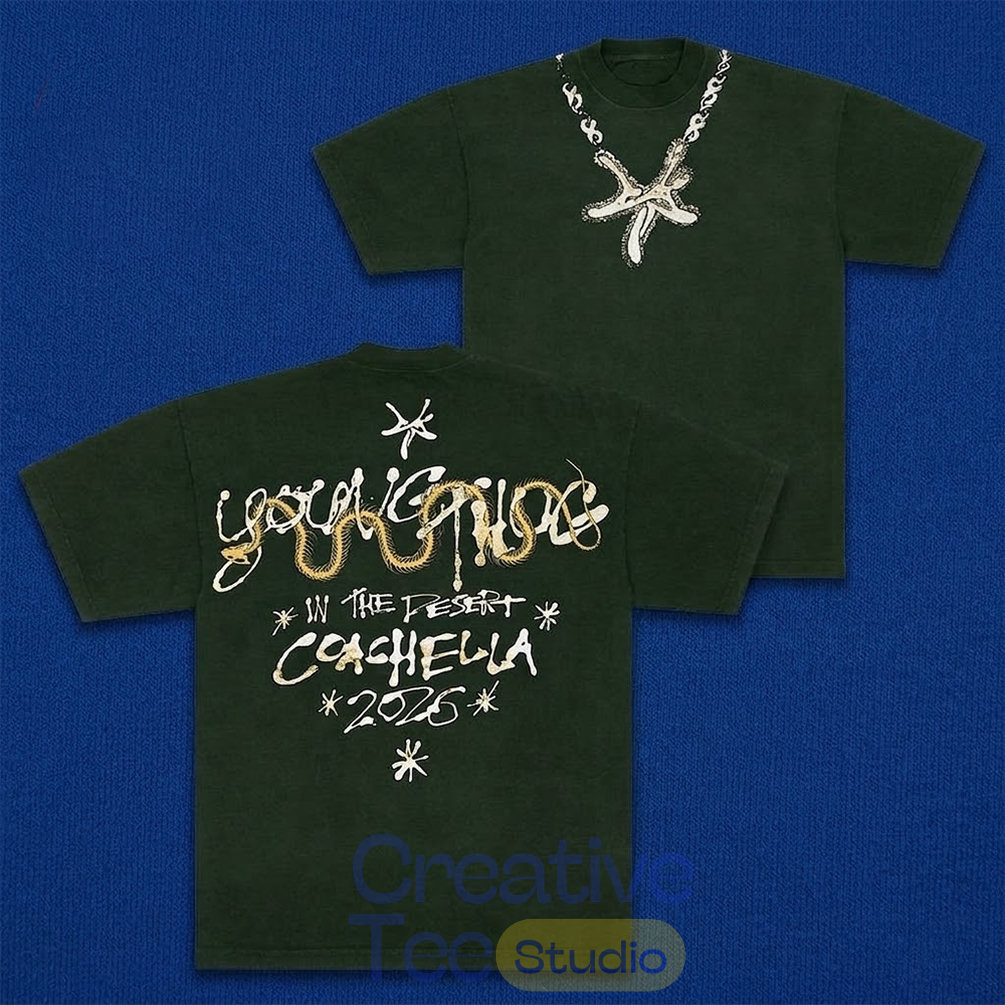 Young Thug Coachella 2026 Merch T-Shirt Young Thug Coachella 2026 Merch T-Shirt