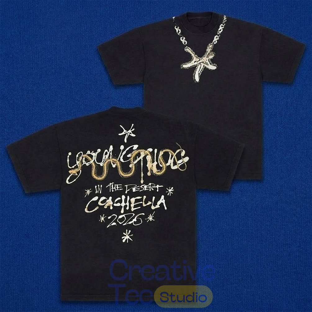 Young Thug Coachella 2026 Merch T-Shirt Young Thug Coachella 2026 Merch T-Shirt