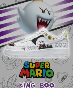 Super Mario ‘King Boo’ Limited Edition Air Force 1 Shoes