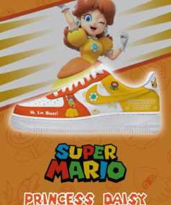 Super Mario ‘Princess Daisy’ Limited Edition Air Force 1 Shoes