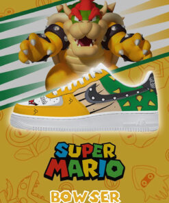 Super Mario ‘Bowser’ Limited Edition Air Force 1 Shoes
